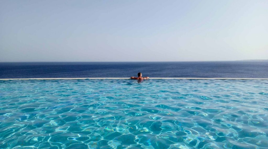 Swimming Pool in The Gate Towers New Alamein